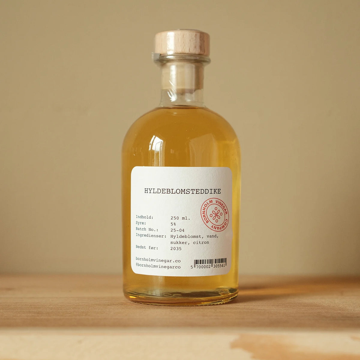 Eddike med Hyldeblomst fra Bornholm Vinegar Company